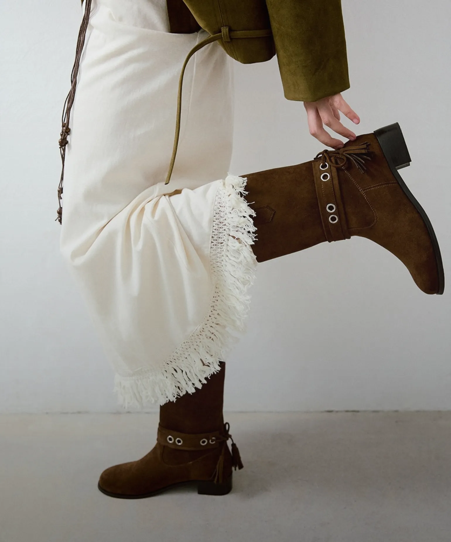 우아함이 깃든 발걸음