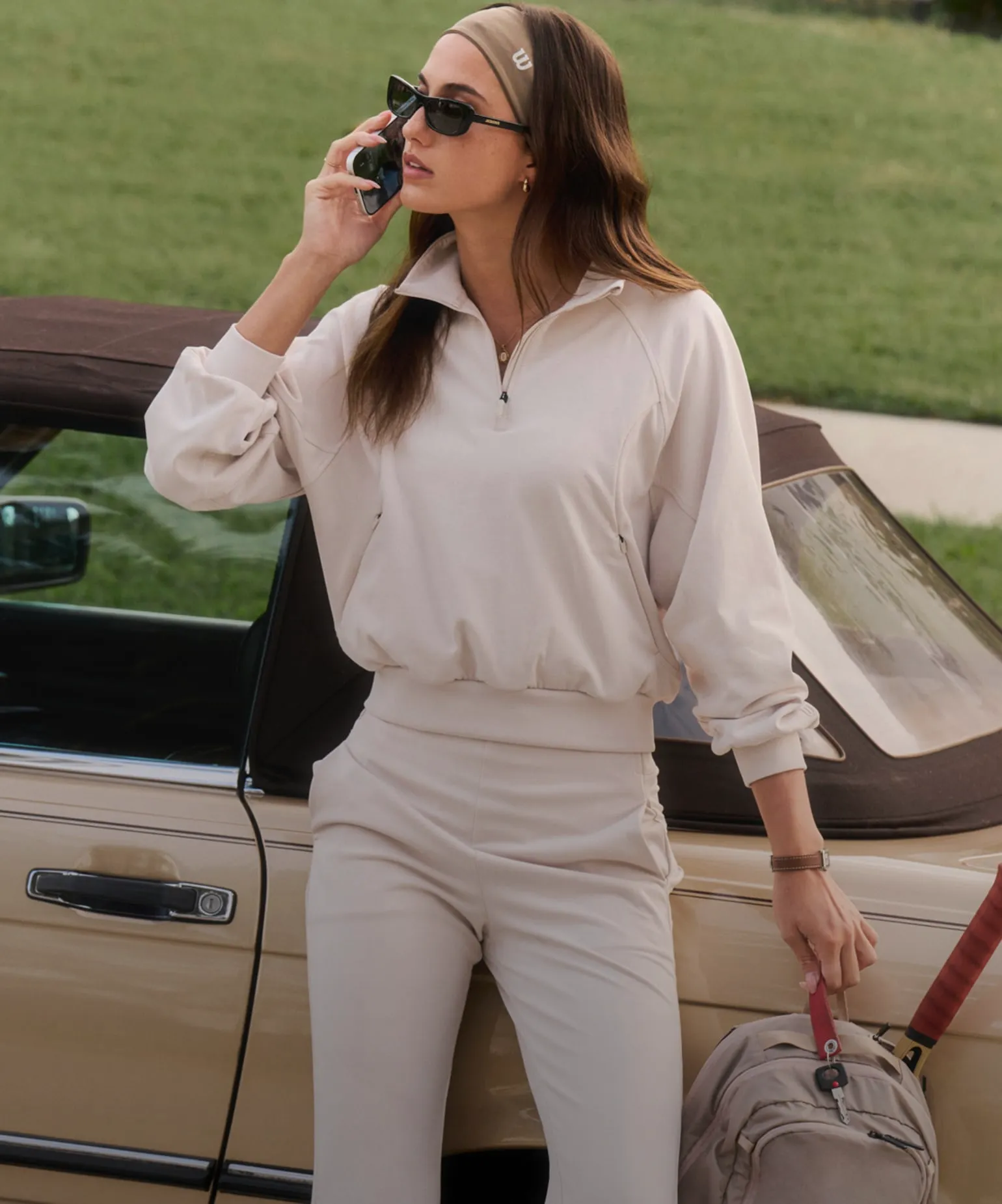 코트 밖까지
이어지는 감각