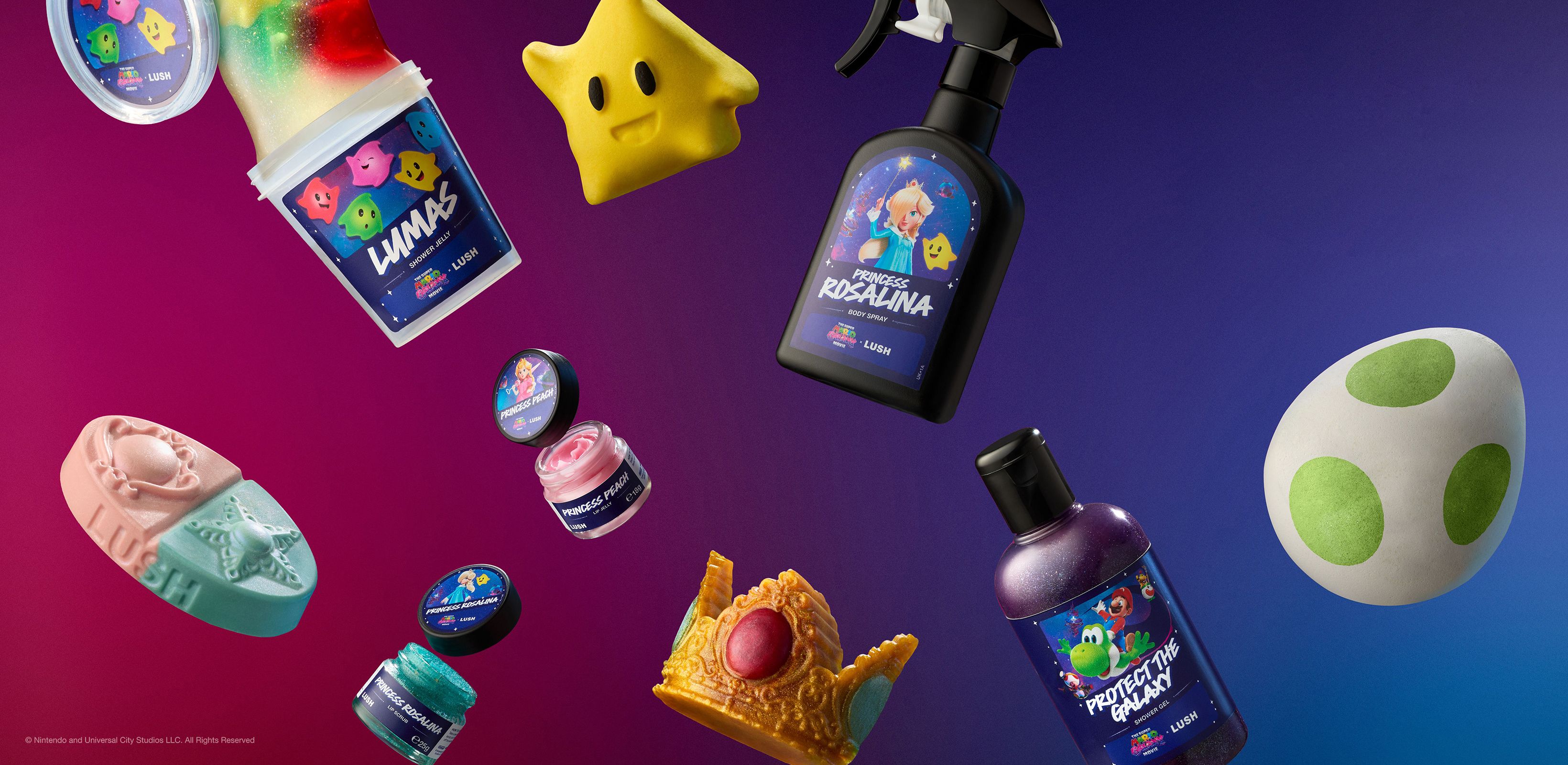 특별한 만남
슈퍼 마리오 갤럭시 × 러쉬