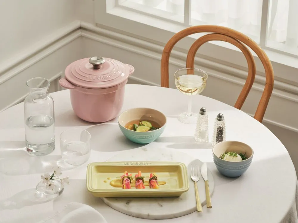 화사한 테이블의 완성