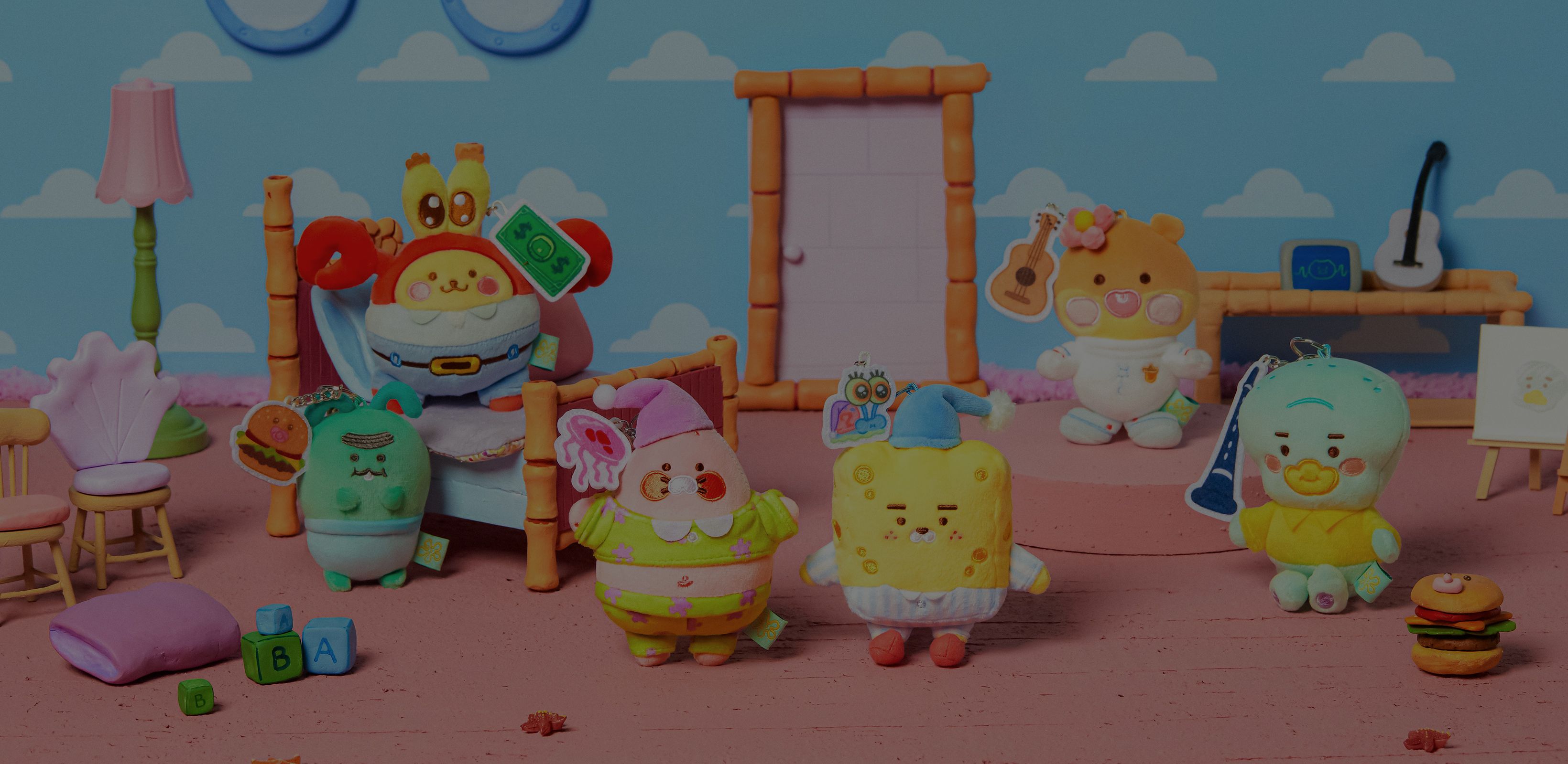 다시 만난
스폰지밥×카카오프렌즈