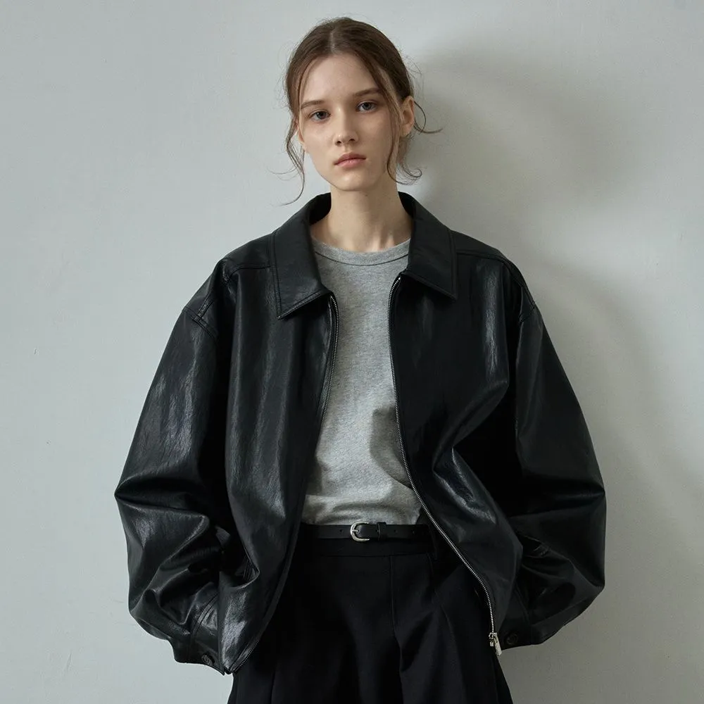 검증된 레더 아우터