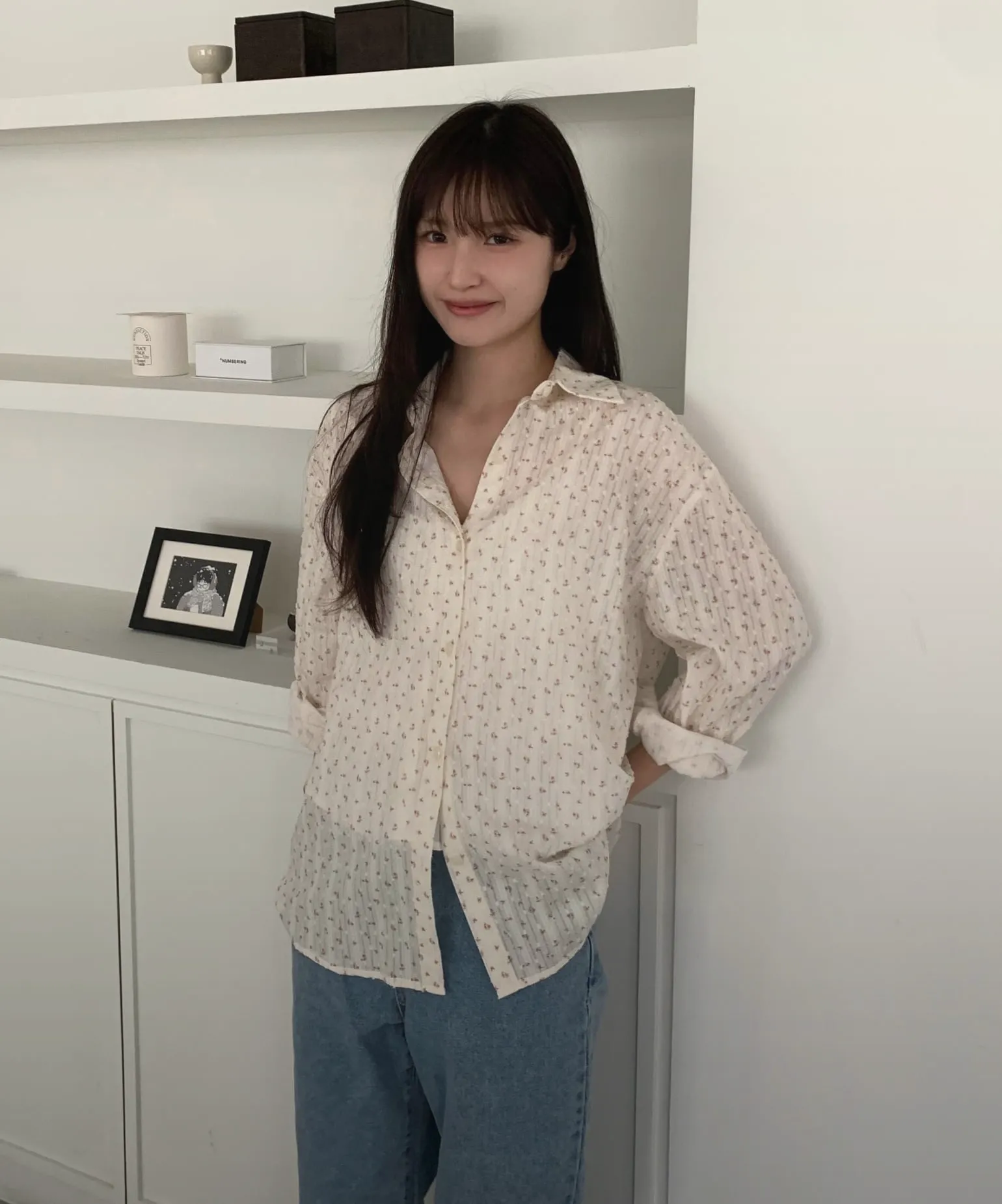 힘을 뺀
자연스러움