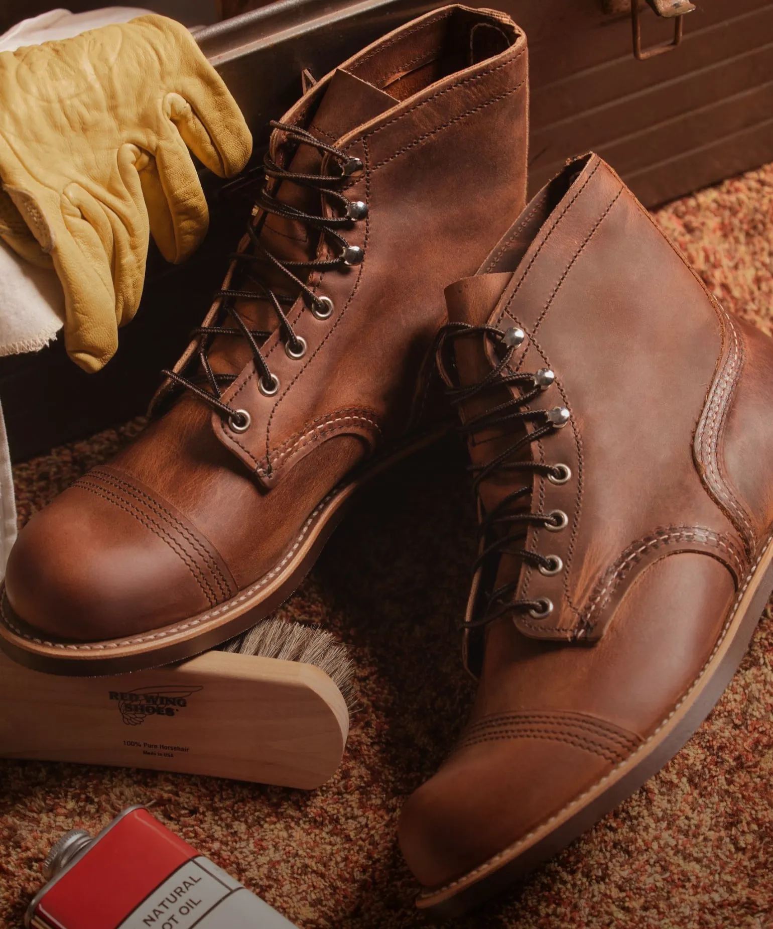 봄과 함께 걷는 부츠