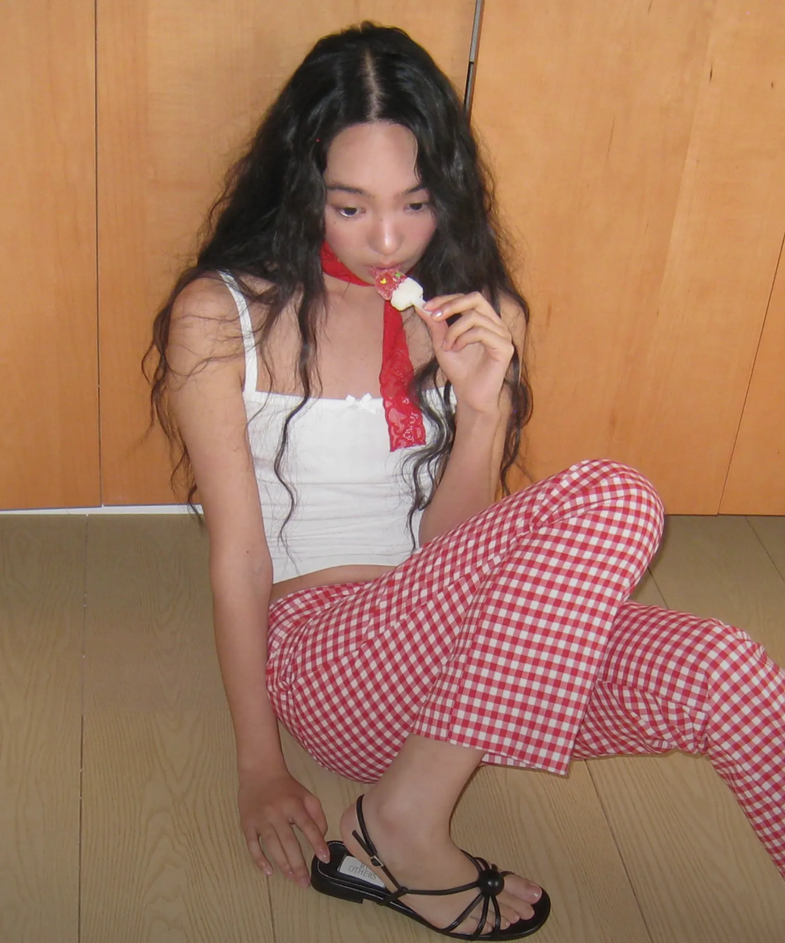 포인트가 되는 
동그라미 