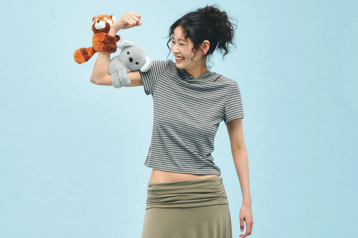 담백한 실루엣에
