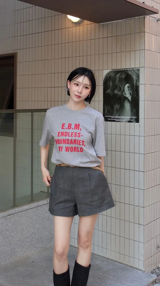 인플루언서 픽 티셔츠