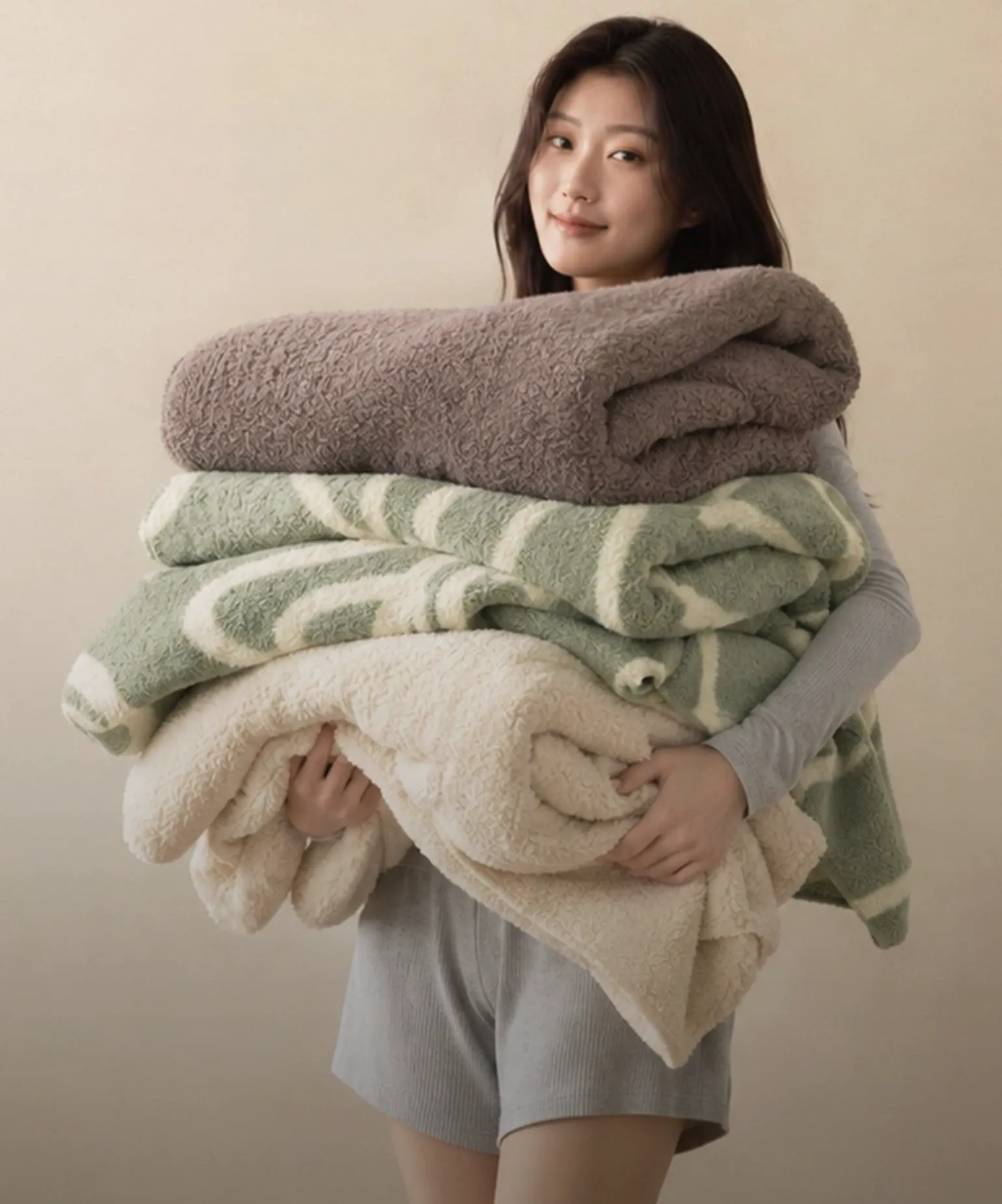 한 올 한 올
짜여진 포근함