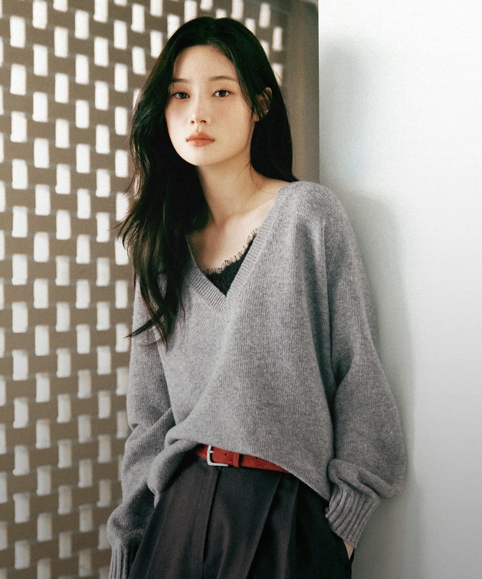 절제된 아름다움을 
입는 순간