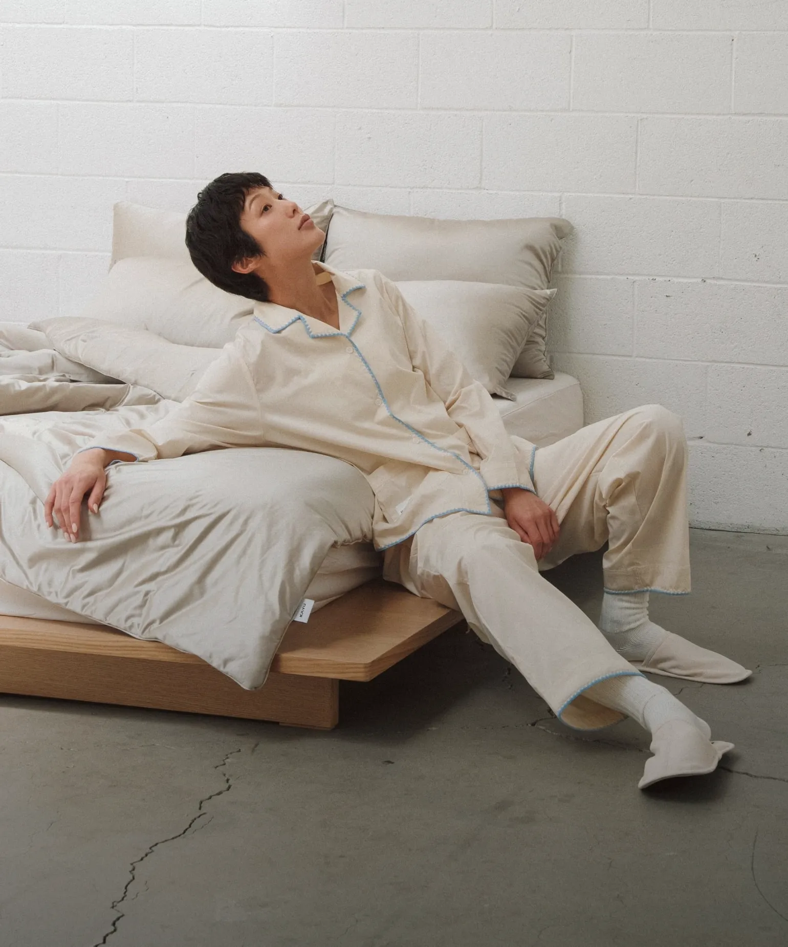 가을밤을 위한
파자마와 러그