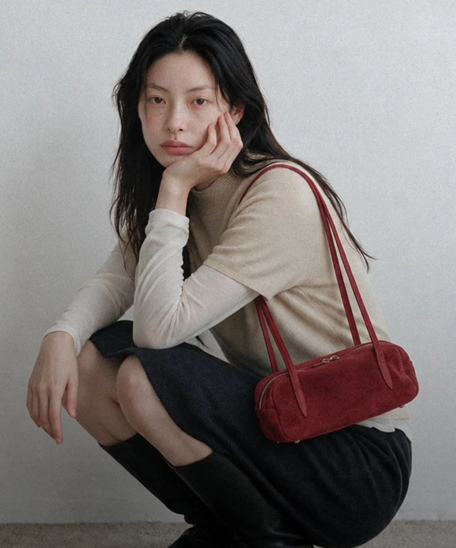 한껏 물든 가을을 어깨에