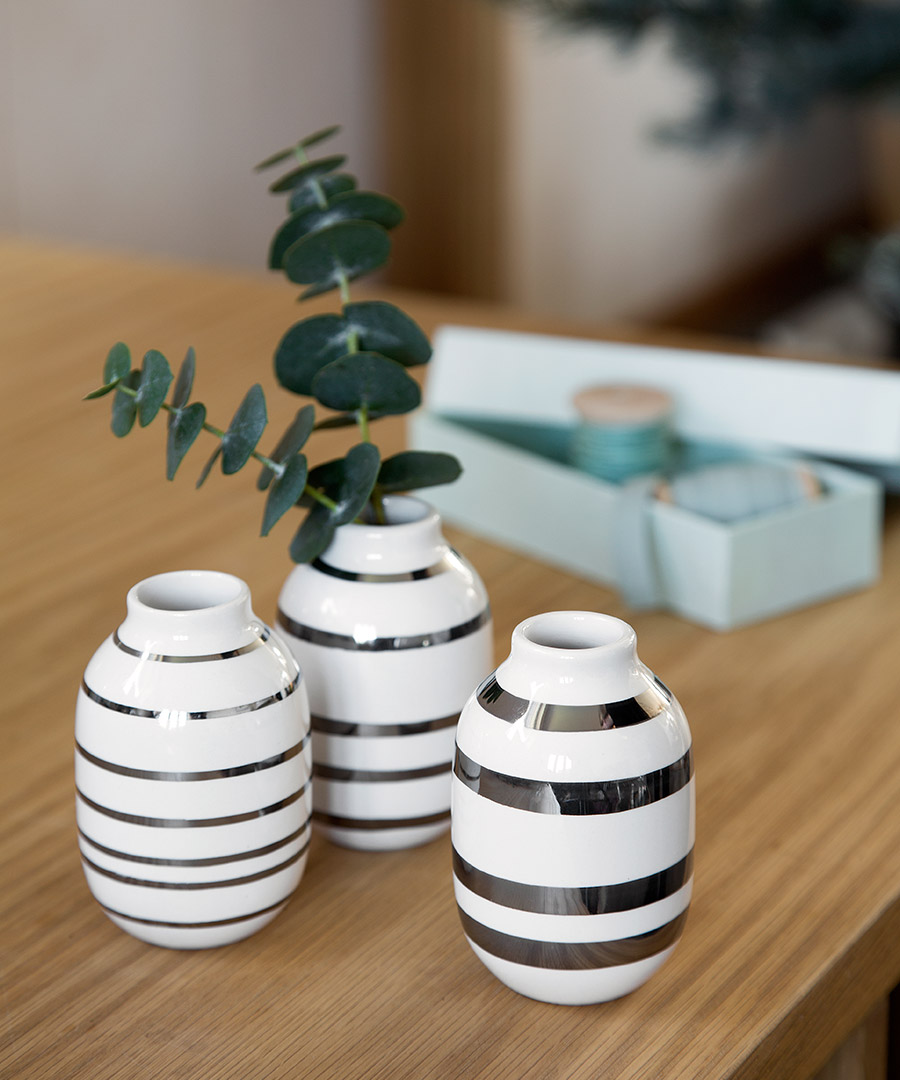 Omaggio Miniature Vase 3pack Silver (15350) 감도 깊은 취향 셀렉트샵 29CM