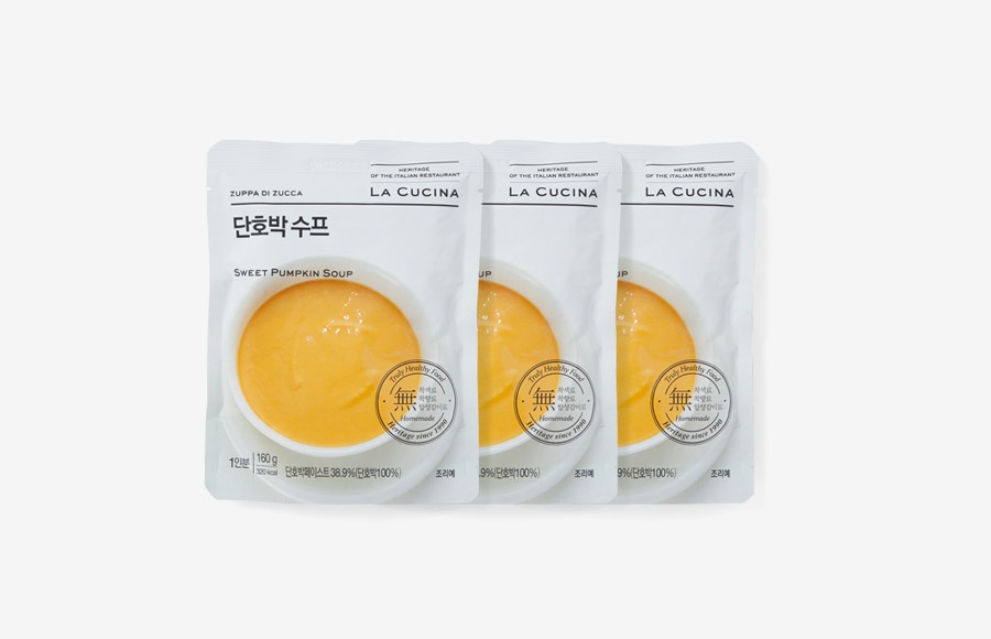 [라쿠치나] 프리미엄 단호박 수프 3팩