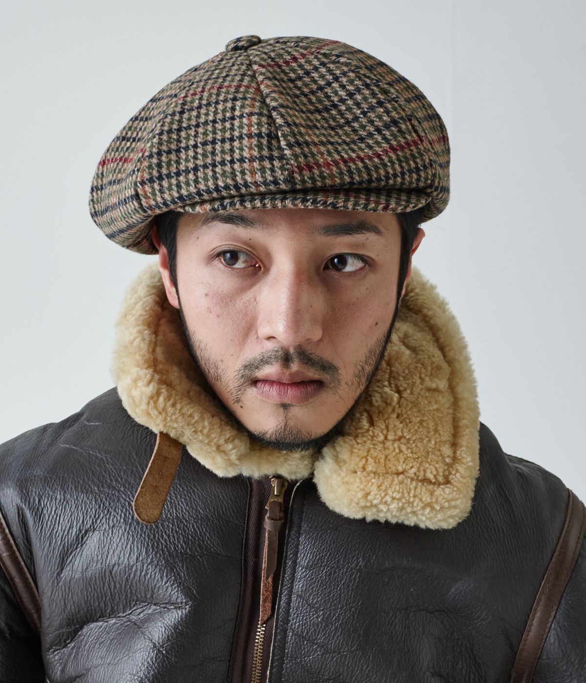 BIG APPLE [2WAY] - CLASSIC CHECK NEWSBOY CAP - HOUND'S TOOT - 감도 깊은 취향 ...