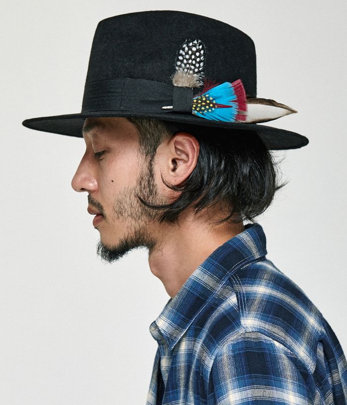 plume custom classic wool fedora [black] 감도 깊은 취향 셀렉트샵 29CM