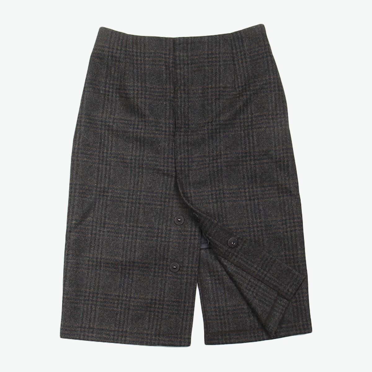 USUAL EDIT Trench dv Skirt (Khaki brown) 감도 깊은 취향 셀렉트샵 29CM