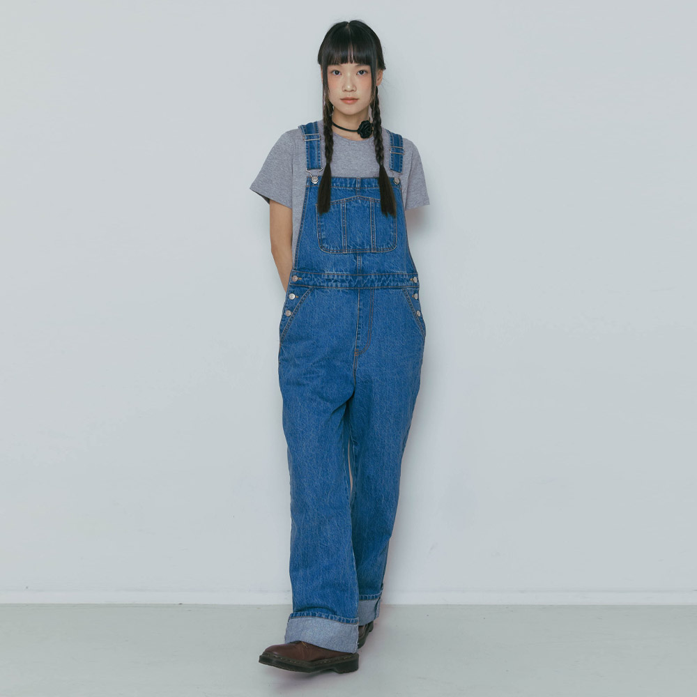 【STUDIO SALT】[SALT Label] BOY DENIM OVERALL 스튜디오 솔트][SALT Label] BOY DENIM OVERALL