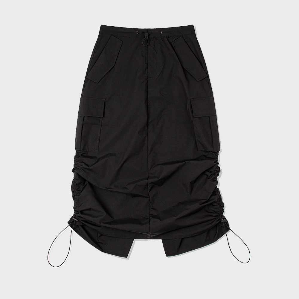 PARACHUTE CARGO SKIRT_BLACK(NG2DMUW301A) - 감도 깊은 취향