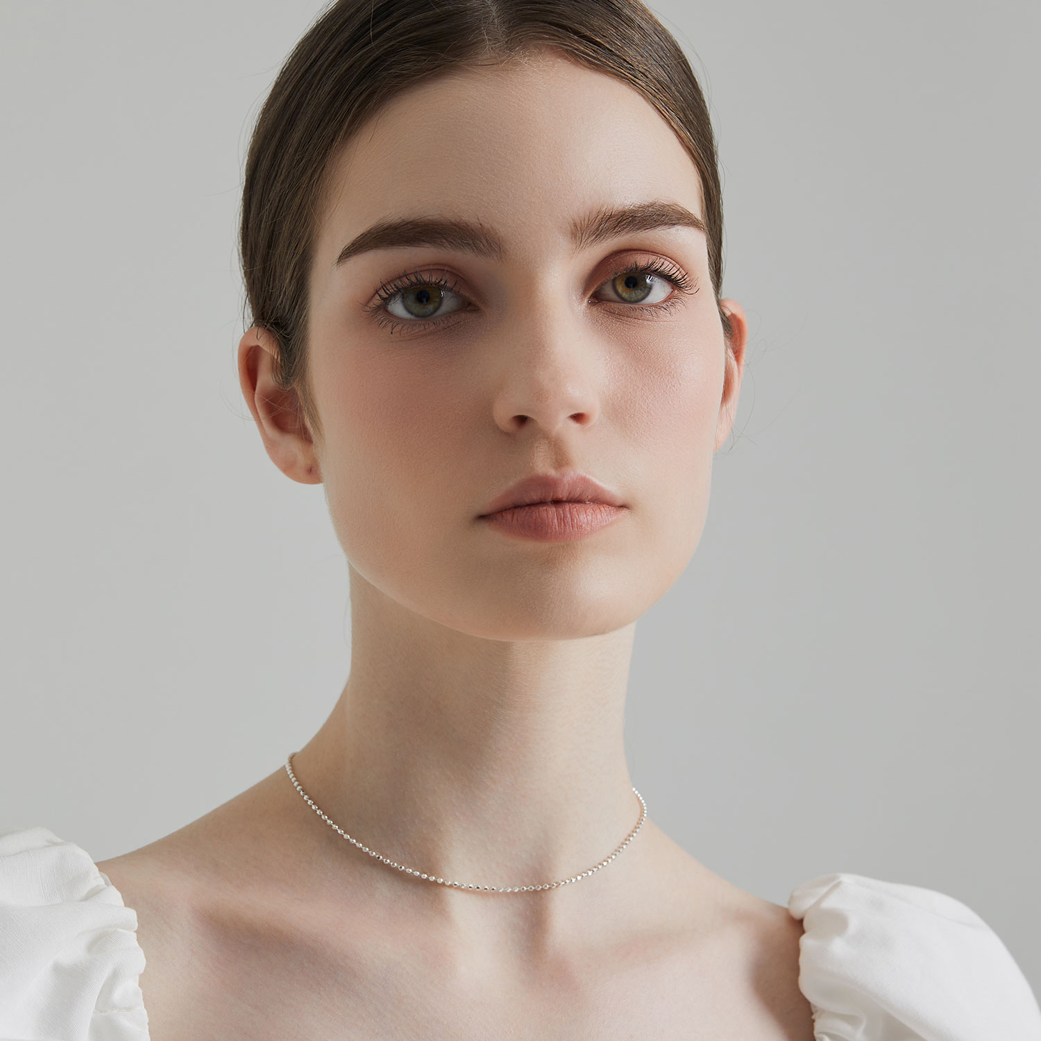 ★HAS★ Silver925 HTY013 Grey pearl necklace Has-[Silver925] HTY013 Grey pearl necklace│삼성물산 온라인