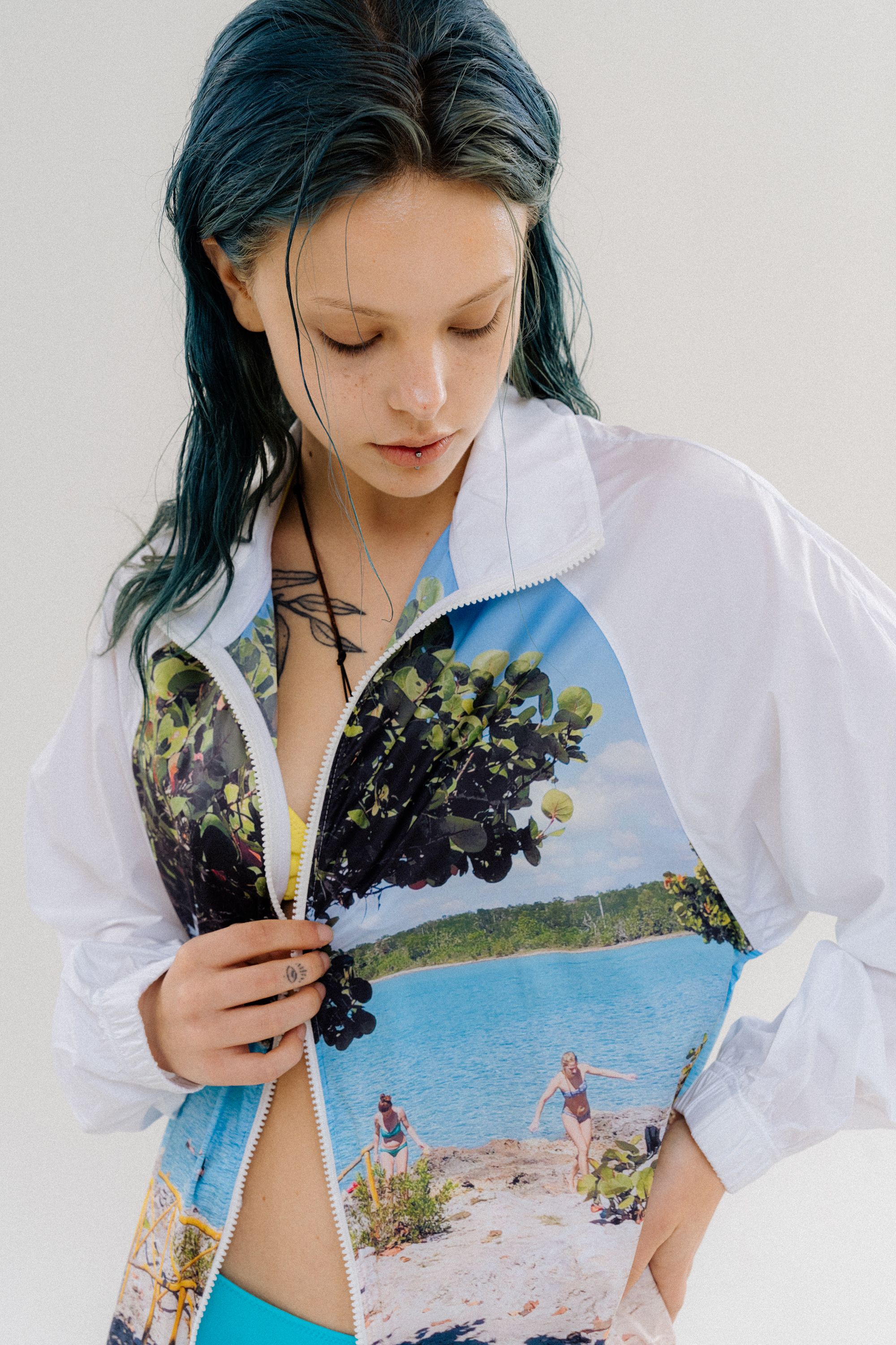 ★OROGEE★PUNTA PERDIZ WIND BREAKER★Multi★韓国★大人気★ MUSINSA | OROGEE Punta Perdiz Wind Breaker - Blue