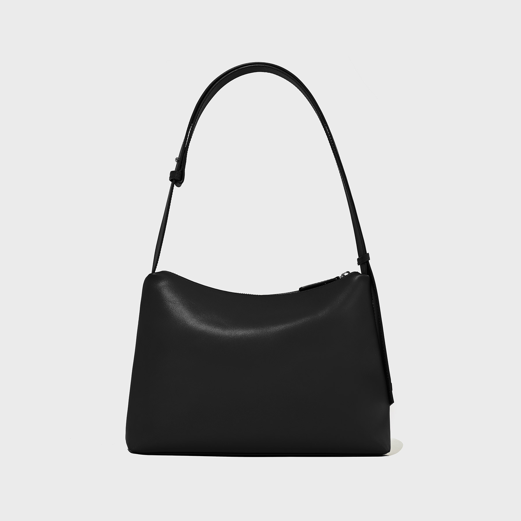 FOLDED CUBE TOTE BAG_BLACK_LOW24RM_BA010BK - 감도 깊은 취향
