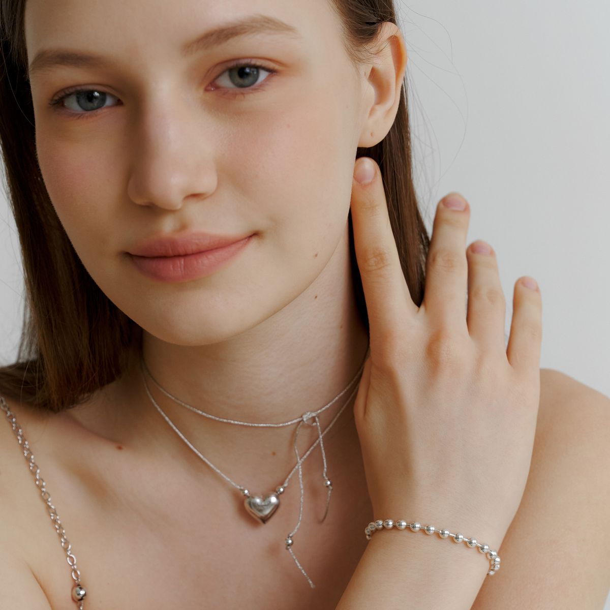 5mm ball chain bracelet (Silver 925) 감도 깊은 취향 셀렉트샵 29CM