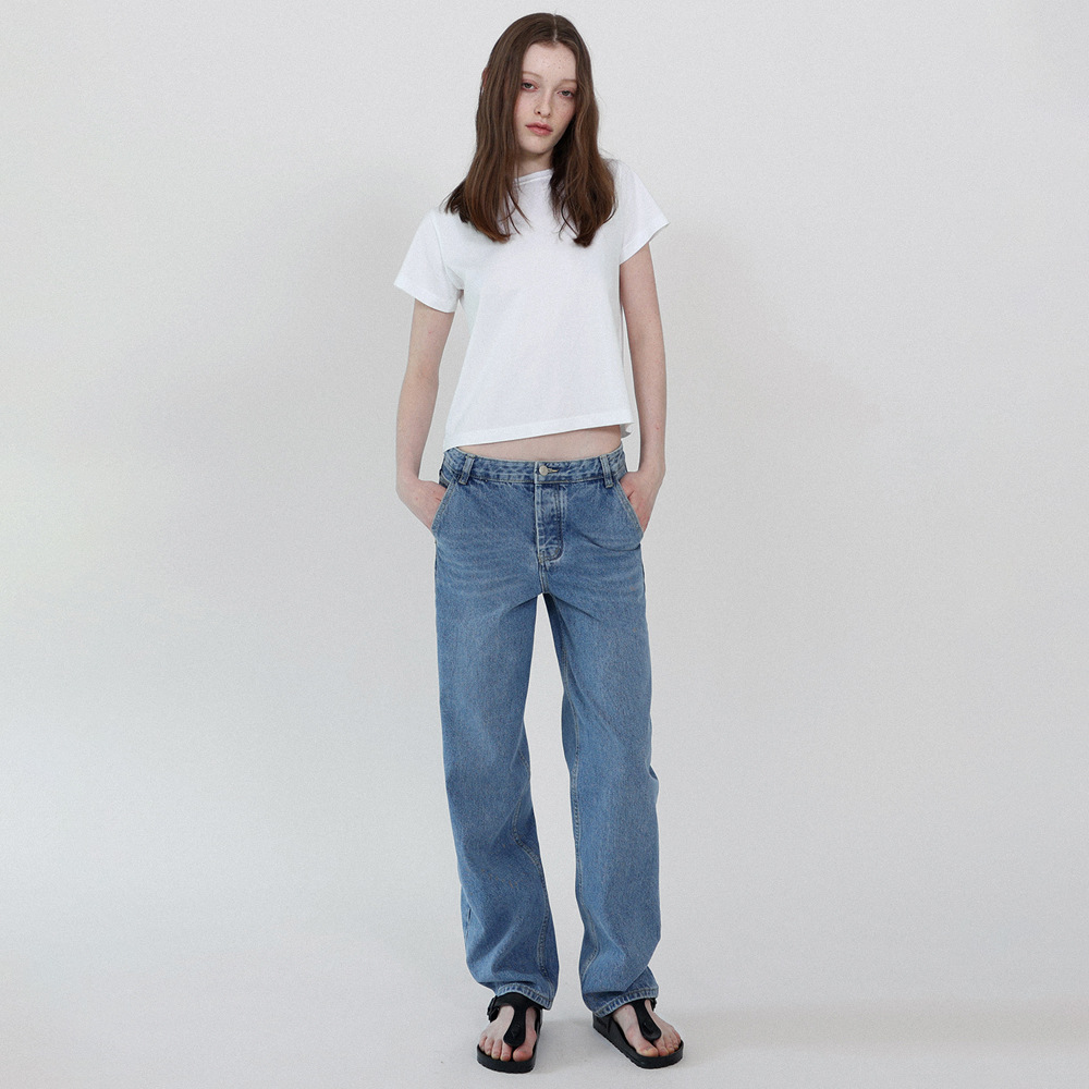 [GLOWNY]INDIO LOOSE FIT ジーンズ★新作・25SS★韓国★関税込み GLOWNY】 INDIO LOOSE FIT JEANS ジーンズ ☆送料・関税込