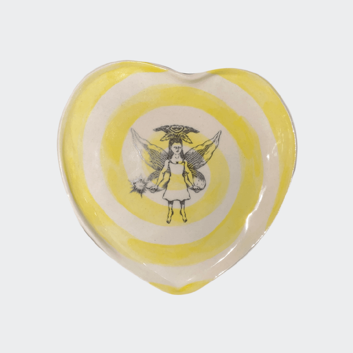 Yellow Swirling Fruitinkerbell Dish - 감도 깊은 취향 셀렉트샵 29CM