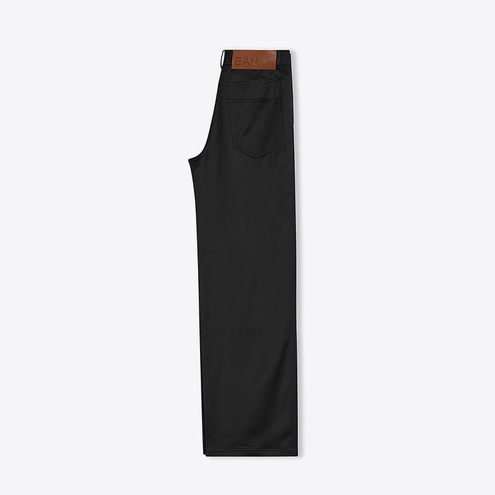 SATIN MID WAIST LARGE PANTS BLACK 29CM satin-mid-waist-large-pants-black-29cm