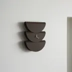 만다린 벽시계_초콜릿 브라운