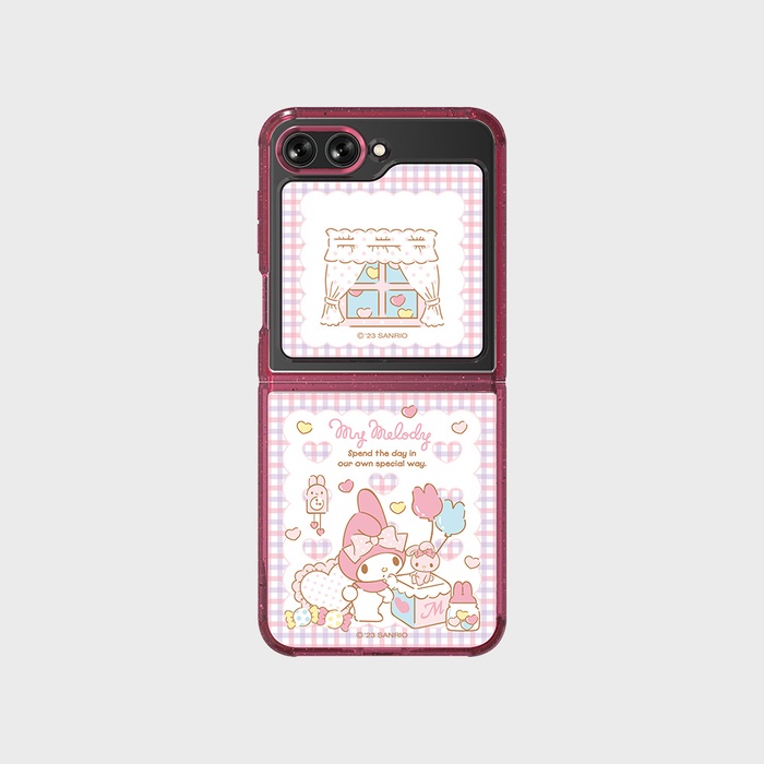 SLBS - Kuromi Suit Phone Case (Galaxy Z Flip5)