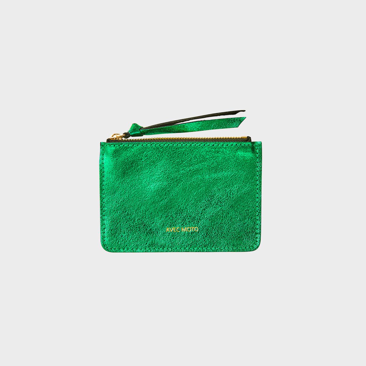 엠마 카드 동전 지갑 그린호일 Emma Card Coin Purse Green Foil 감도 깊은 취향 셀렉트샵 29CM