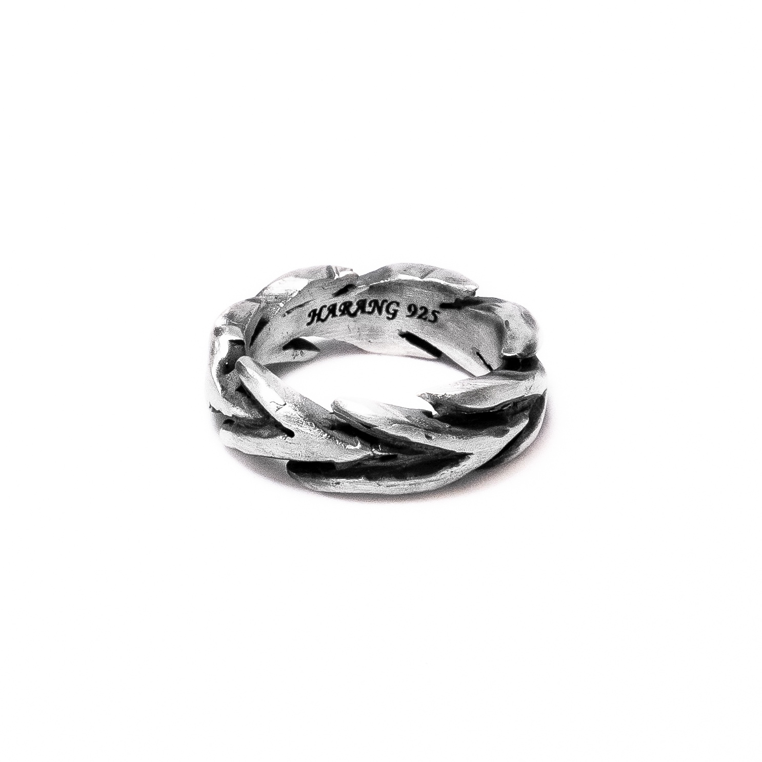 BTS 정국 착용] HR 205R_Silver Laurel Wreath Ring (Silver 925