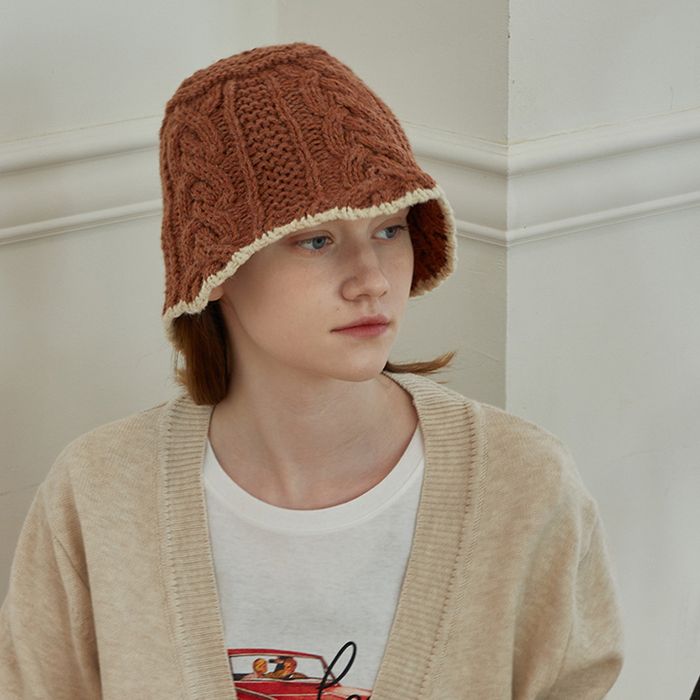 Triple Cable Knit Bucket Hat (6 Colors) 감도 깊은 취향 셀렉트샵 29CM