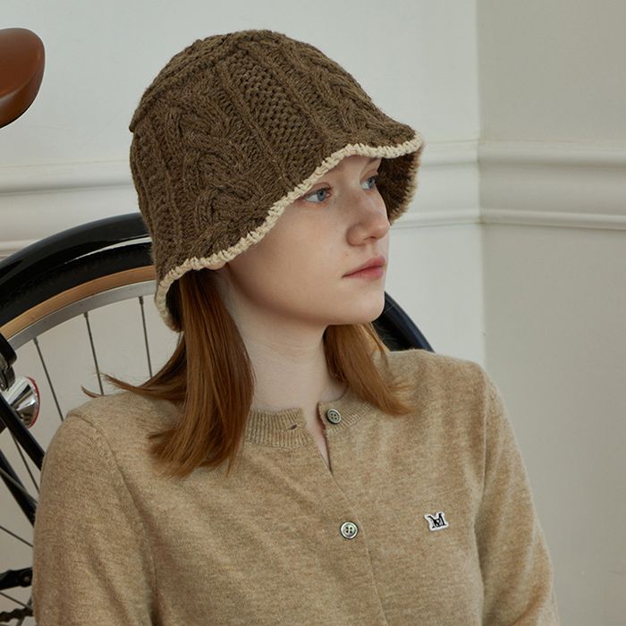 Triple Cable Knit Bucket Hat (6 Colors) 감도 깊은 취향 셀렉트샵 29CM