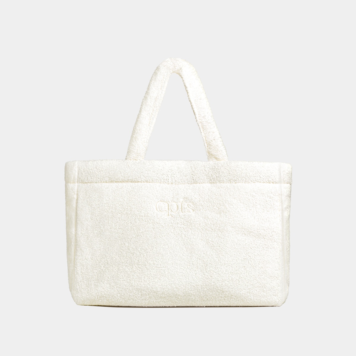 TOWELING SQUARE BAG_IVORY - 감도 깊은 취향 셀렉트샵 29CM