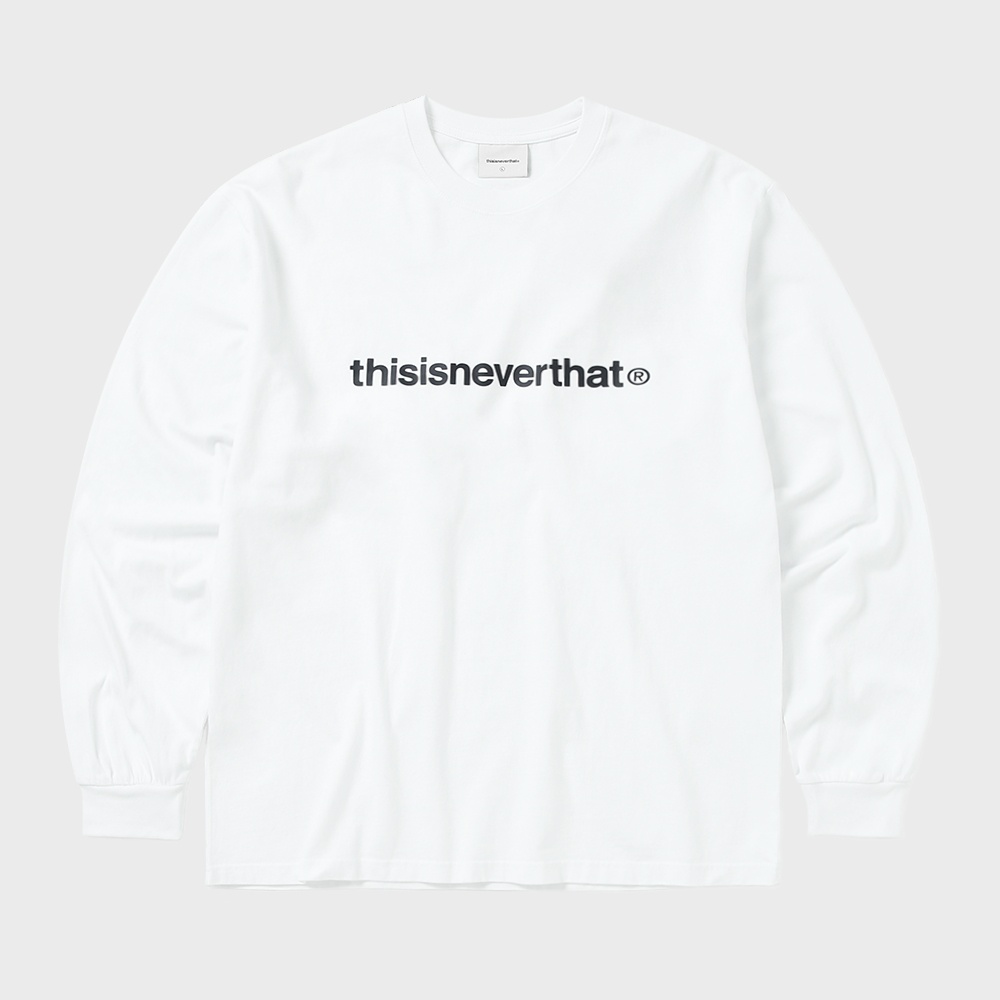 T-Logo L/S Tee White - 감도 깊은 취향 셀렉트샵 29CM