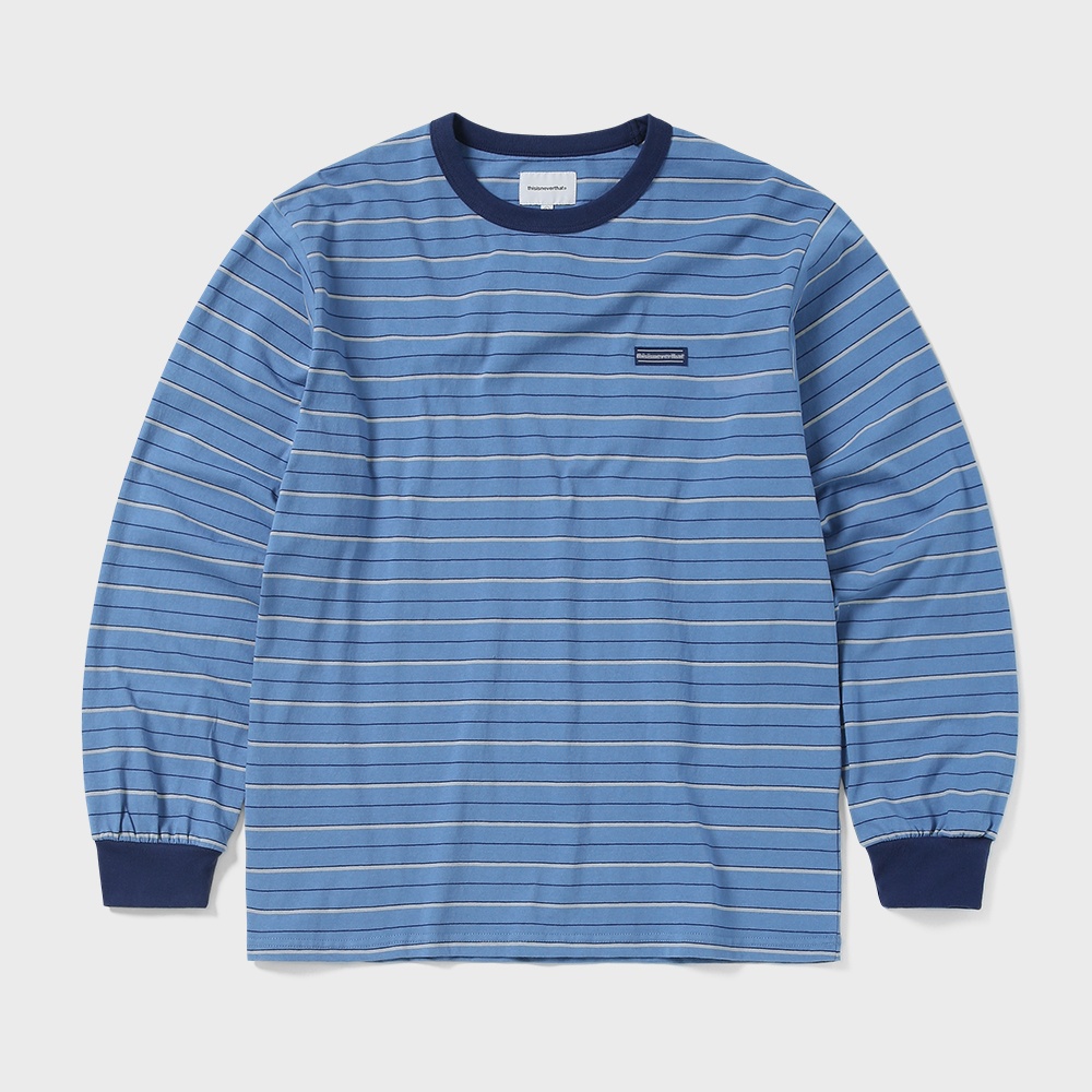 Bold Stripe L/S Tee Blue - 감도 깊은 취향 셀렉트샵 29CM