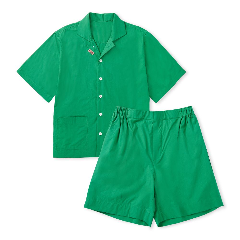 Pure Cotton Solid Pajama Set, Green 감도 깊은 취향 셀렉트샵 29CM