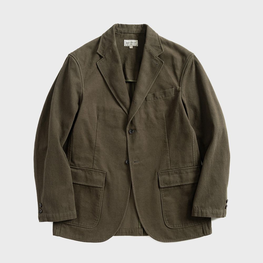 10 MOLESKIN BLAZER (olive green) 감도 깊은 취향 셀렉트샵 29CM