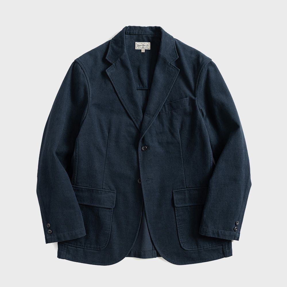 10 MOLESKIN BLAZER (navy) 감도 깊은 취향 셀렉트샵 29CM