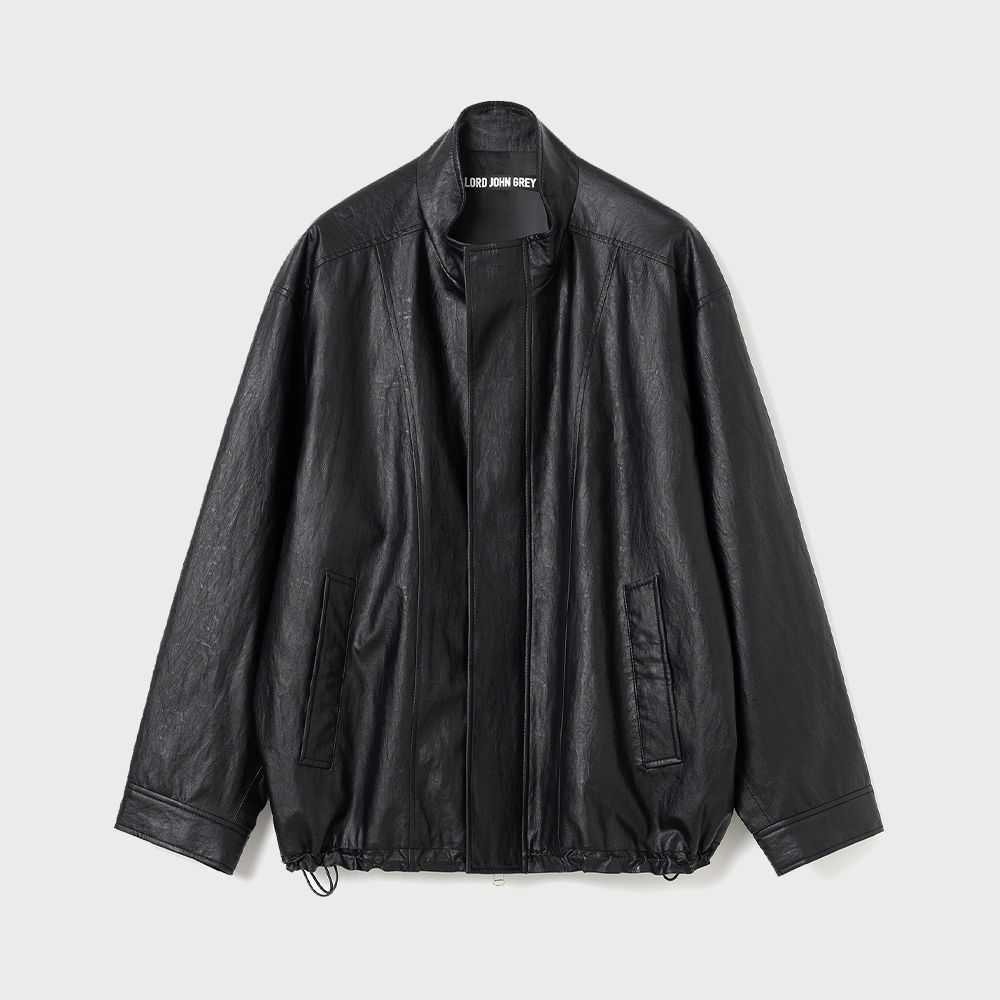 insulation leather jacket black 감도 깊은 취향 셀렉트샵 29CM