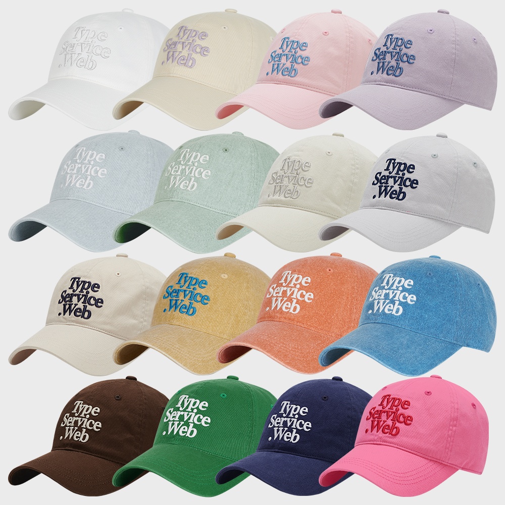 Typeservice Web Cap [22 Colors] - 감도 깊은 취향 셀렉트샵 29CM