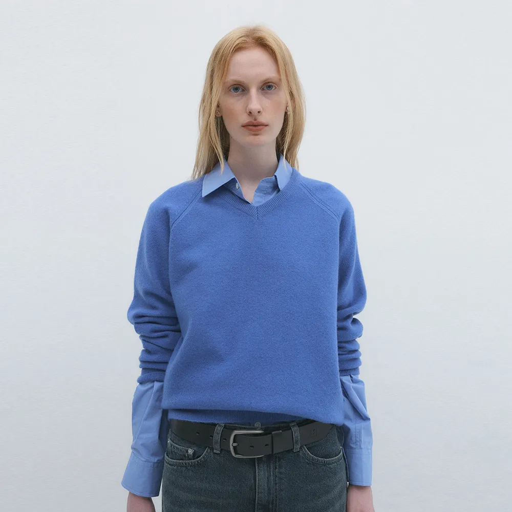 Mens Sweater Sapphire