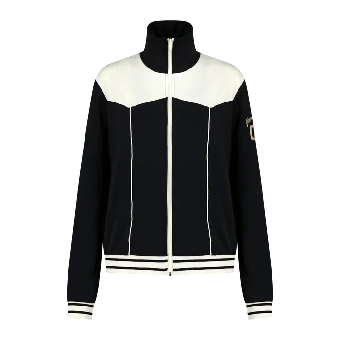 【GREEN BUTTER】Western Chain Track Jacket BLACK Western Chain Track Jacket (Black) - 감도 깊은 취향 셀렉트샵