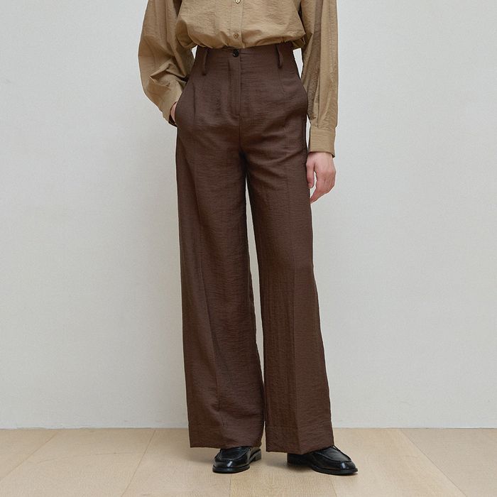 Linen slack _ brown 감도 깊은 취향 셀렉트샵 29CM