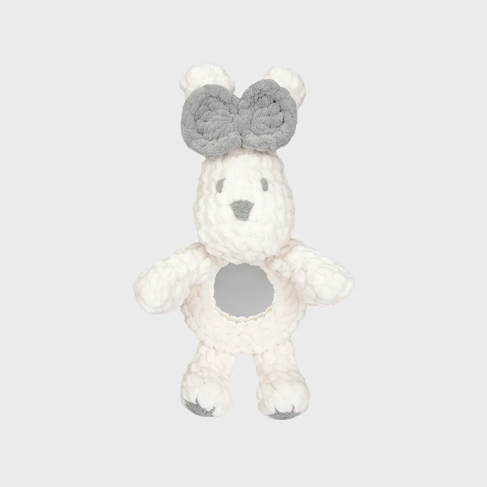 ribbon rabbit mirror (white) - 감도 깊은 취향 셀렉트샵 29CM