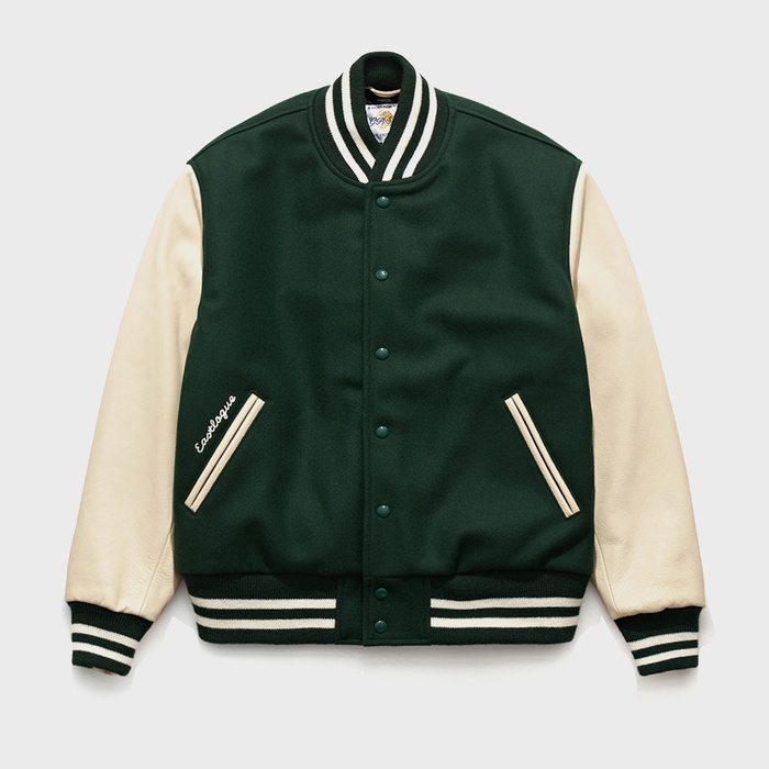 Forest/Stone Classic Varsity Jacket