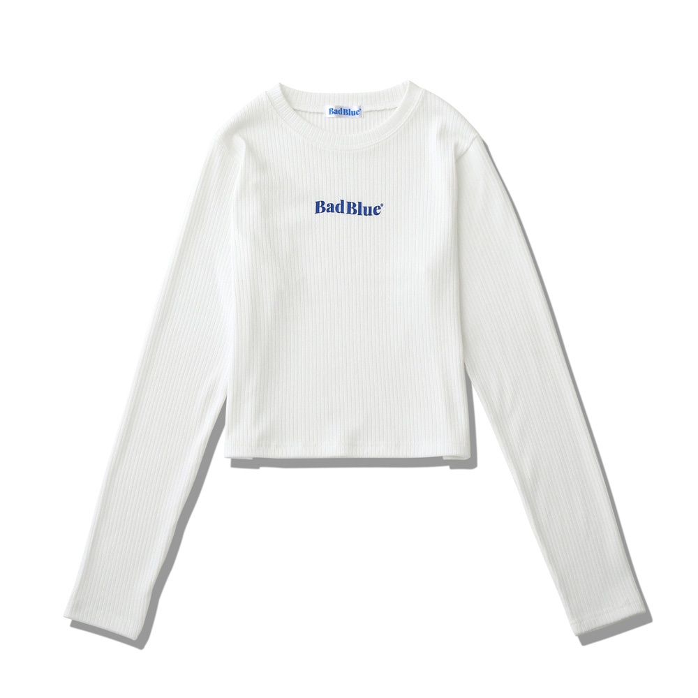 Logo Knit Crop Top Cream - 감도 깊은 취향 셀렉트샵 29CM