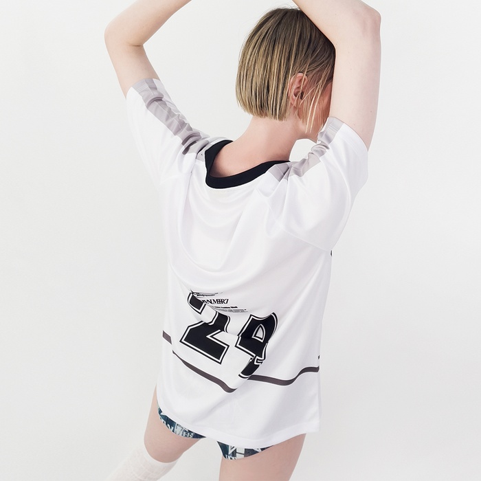 A3457 Loose-fit Soccer Jersey _White